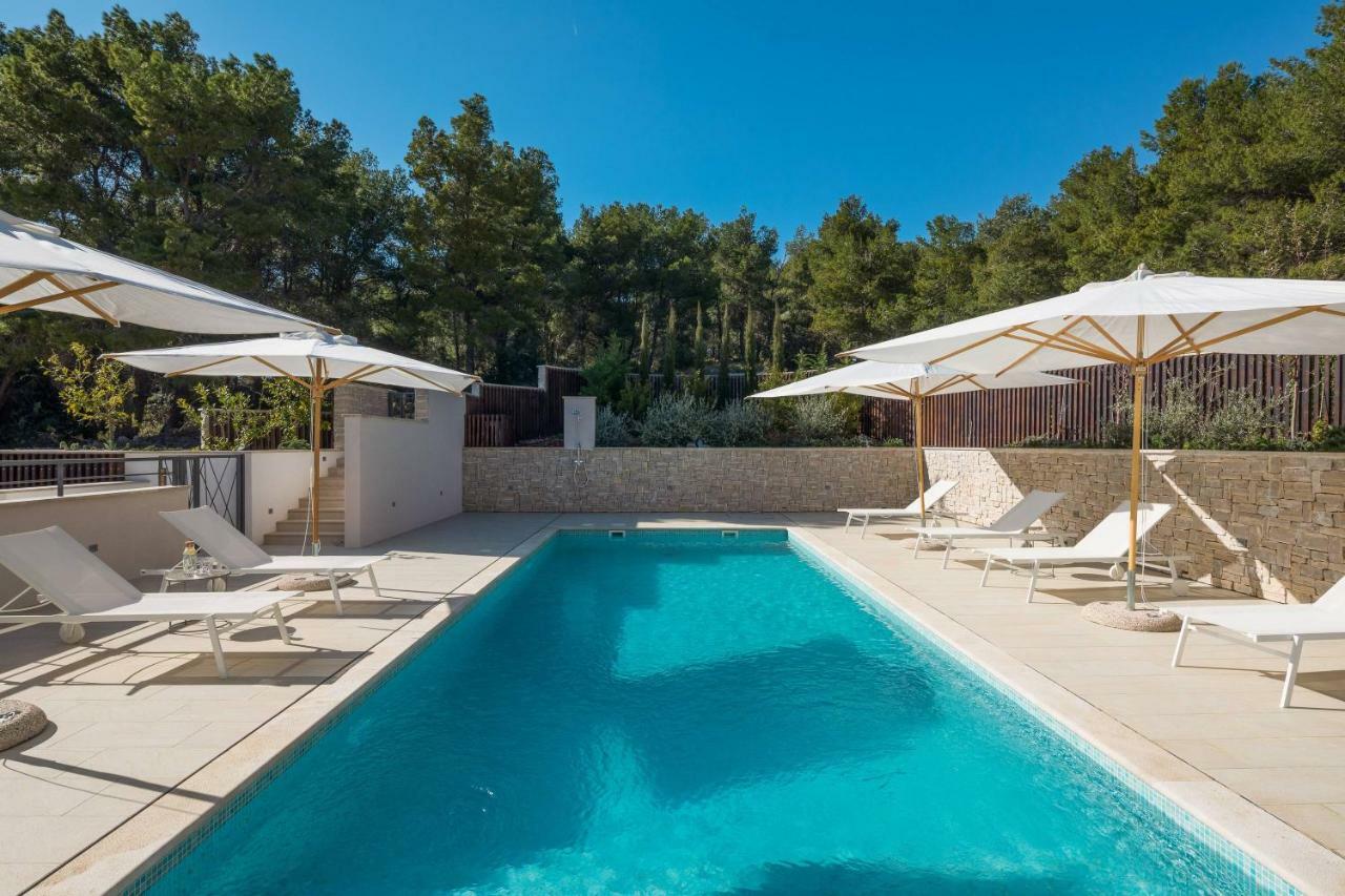 Luxury Villa Lucice View ميلنا المظهر الخارجي الصورة